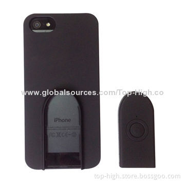 China supplier cellphone accessories mobile phone holder case with selfie Bluetooth remote shutter